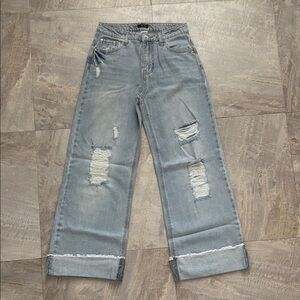 TRUCE Distressed Light Blue Girl’s Jeans